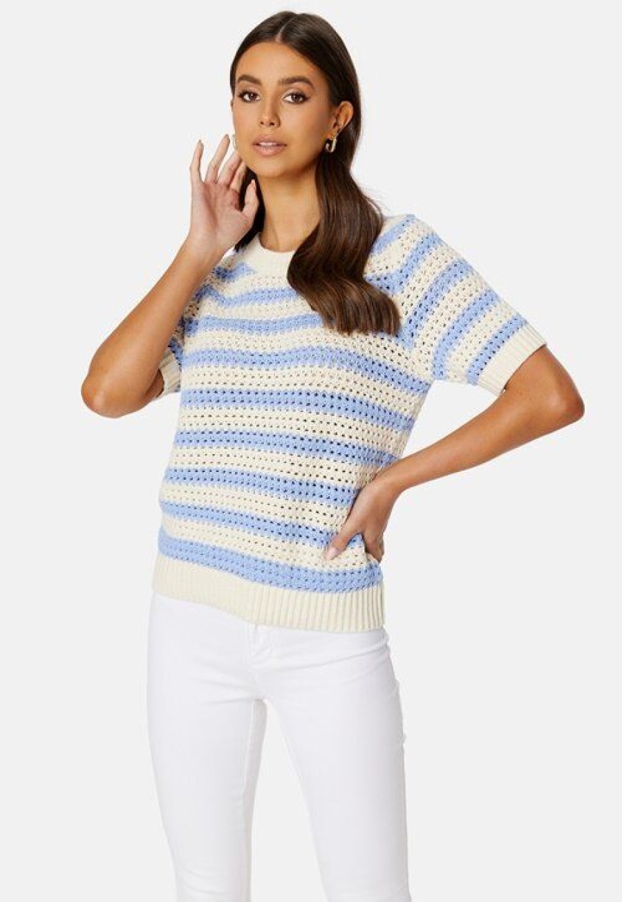 Topit & T-Paidat SELECTED FEMME | Alby Ss Knit O-Neck