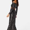 Mekot FOREVER NEW | Farrah Sequin Cut Out Back Dress