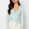 Topit & T-Paidat BUBBLEROOM | Enea Knitted Wrap Top