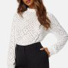 Topit & T-Paidat VILA | Jasy L/S O-Neck Frill Top