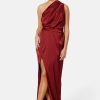 Mekot Elle Zeitoune | Wenona Satin One Shoulder Dress