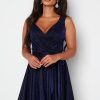 Mekot Goddiva | Lurex Skater Dress