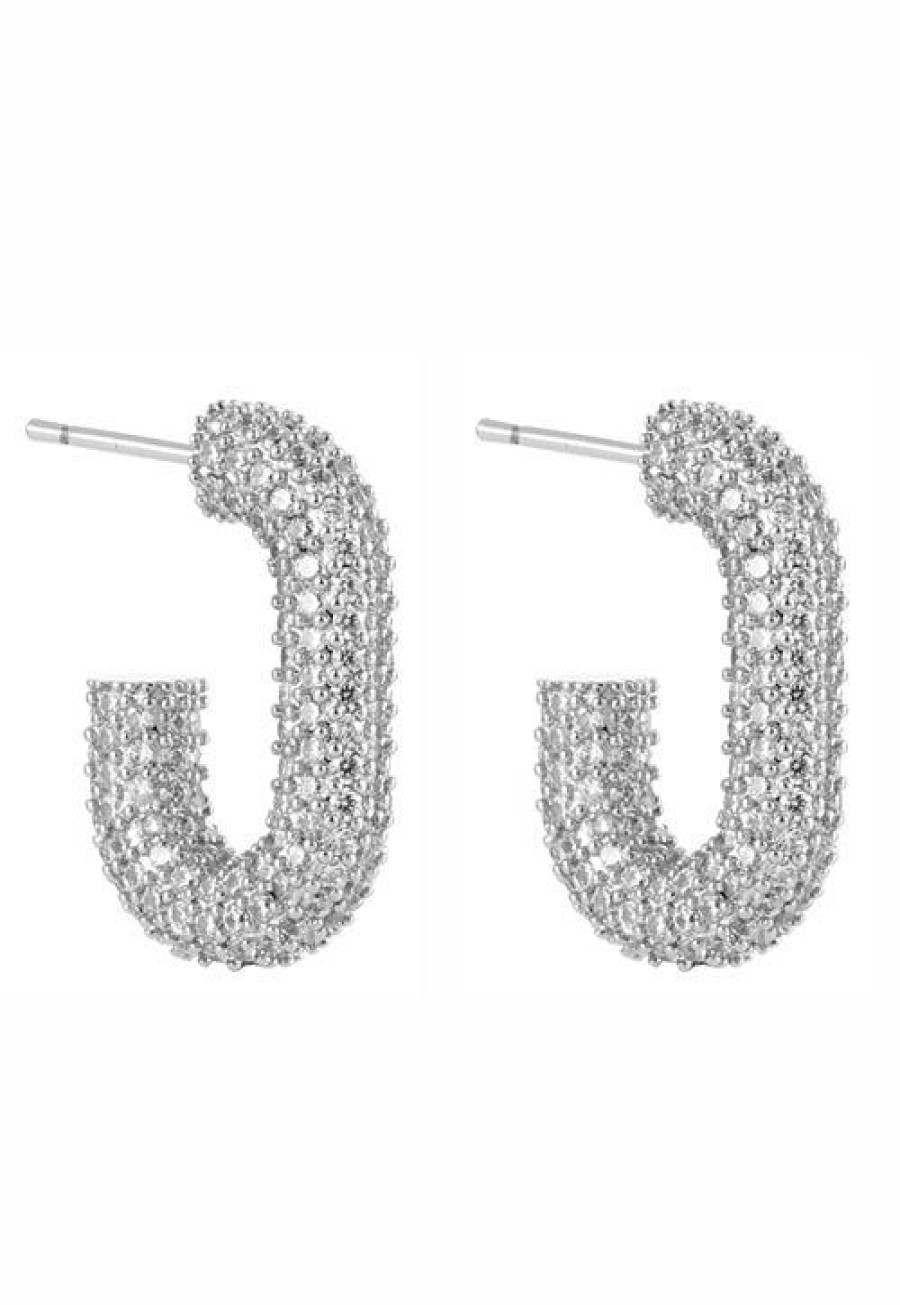 Asusteet BY JOLIMA | U Rock Crystal Earrings