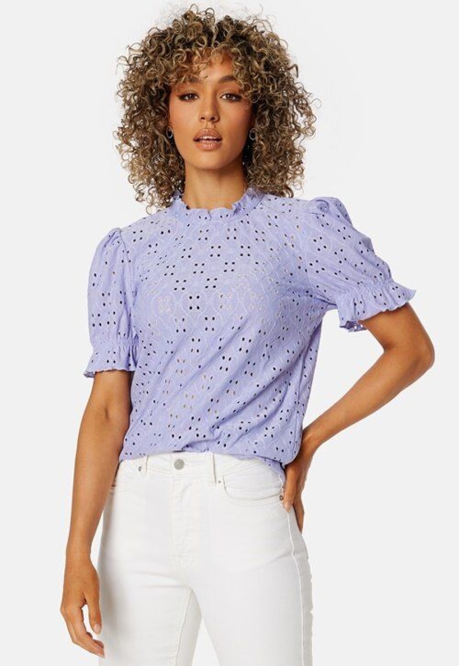 Topit & T-Paidat VILA | Kawa S/S Flounce Top