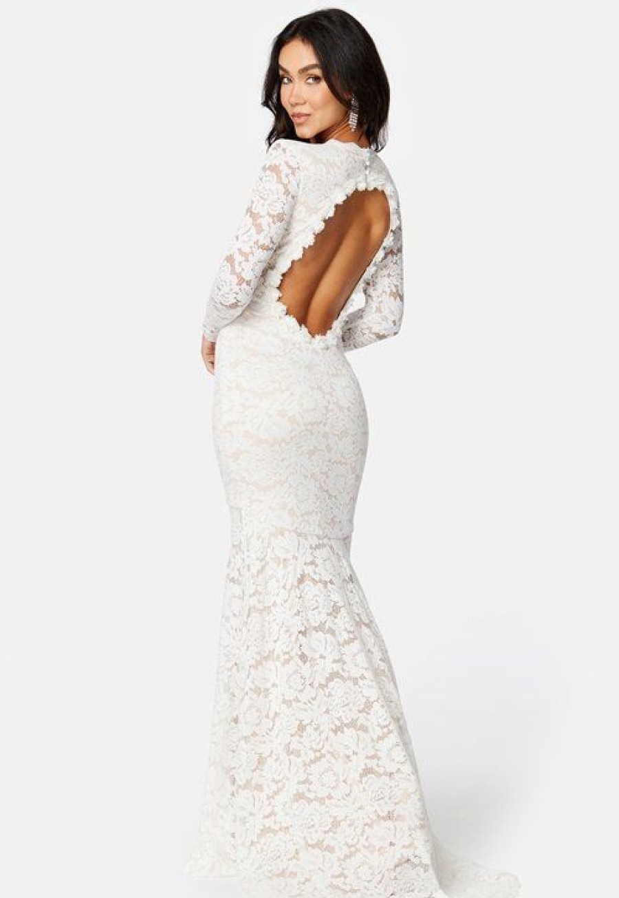 H T Bubbleroom Occasion H Puvut | Marjorie Lace Wedding Gown