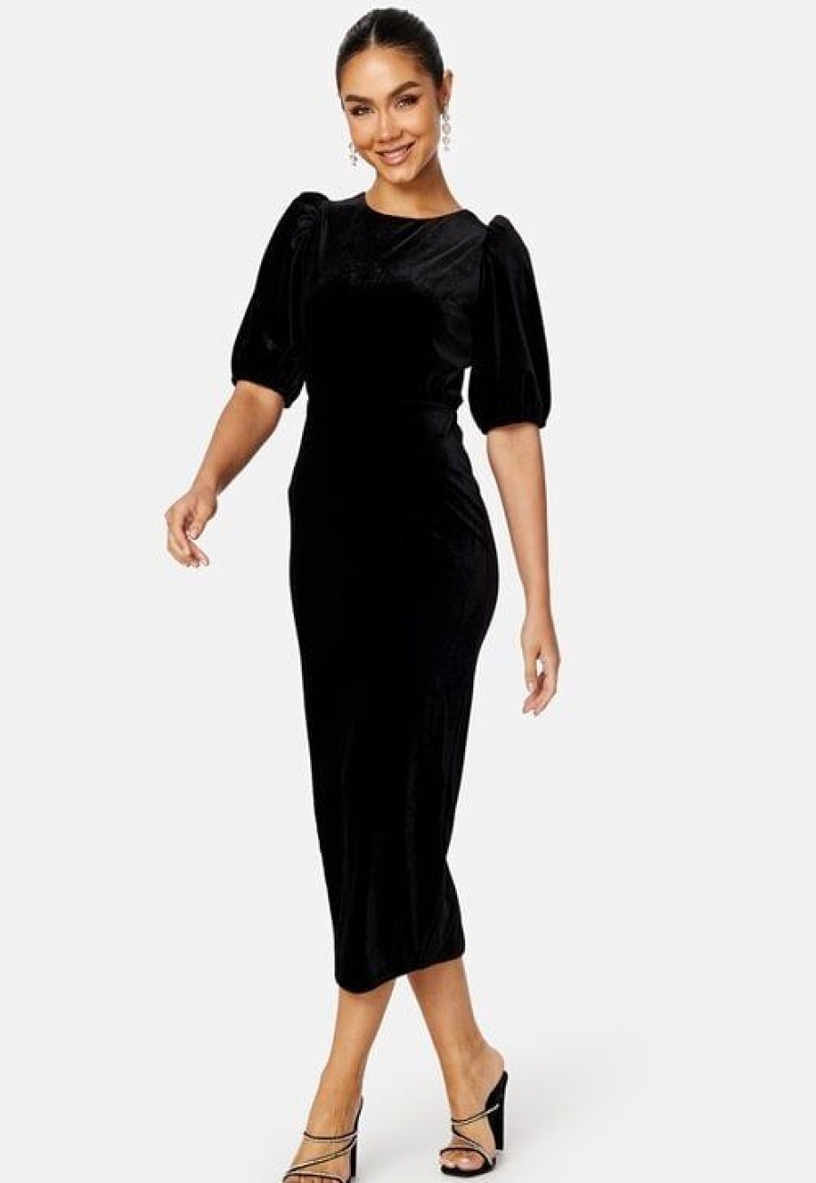 Joulu Happy Holly Joulumekot | Irse Velvet Midi Dress