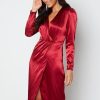 Joulu Chiara Forthi Joulumekot | Lucie Satin Draped Dress