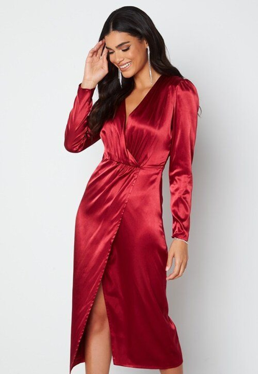 Joulu Chiara Forthi Joulumekot | Lucie Satin Draped Dress