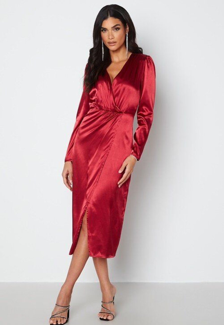 Joulu Chiara Forthi Joulumekot | Lucie Satin Draped Dress