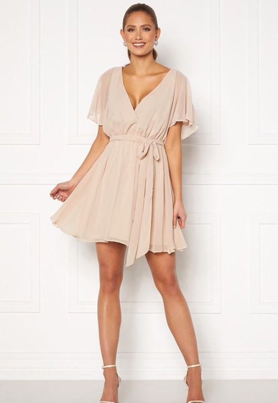 H T Goddiva Morsiusneitojen Mekot | Flutter Skater Dress