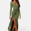 H T Goddiva Morsiusneitojen Mekot | Long Sleeve Maxi Dress