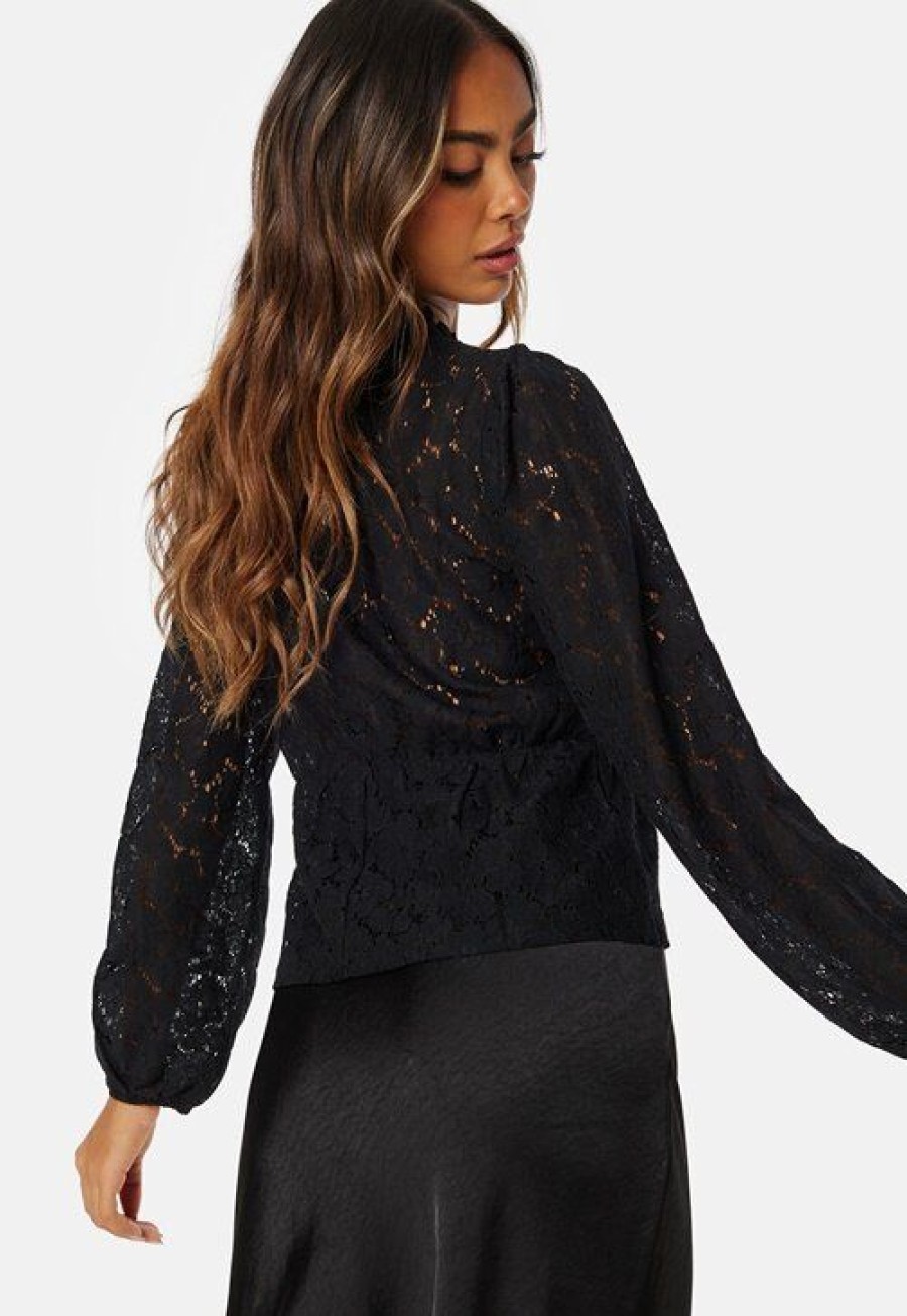 Topit & T-Paidat Pieces | Janessa Ls Lace Top