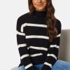 Paidat VILA | Ril Mockneck L/S Knit Rib Top