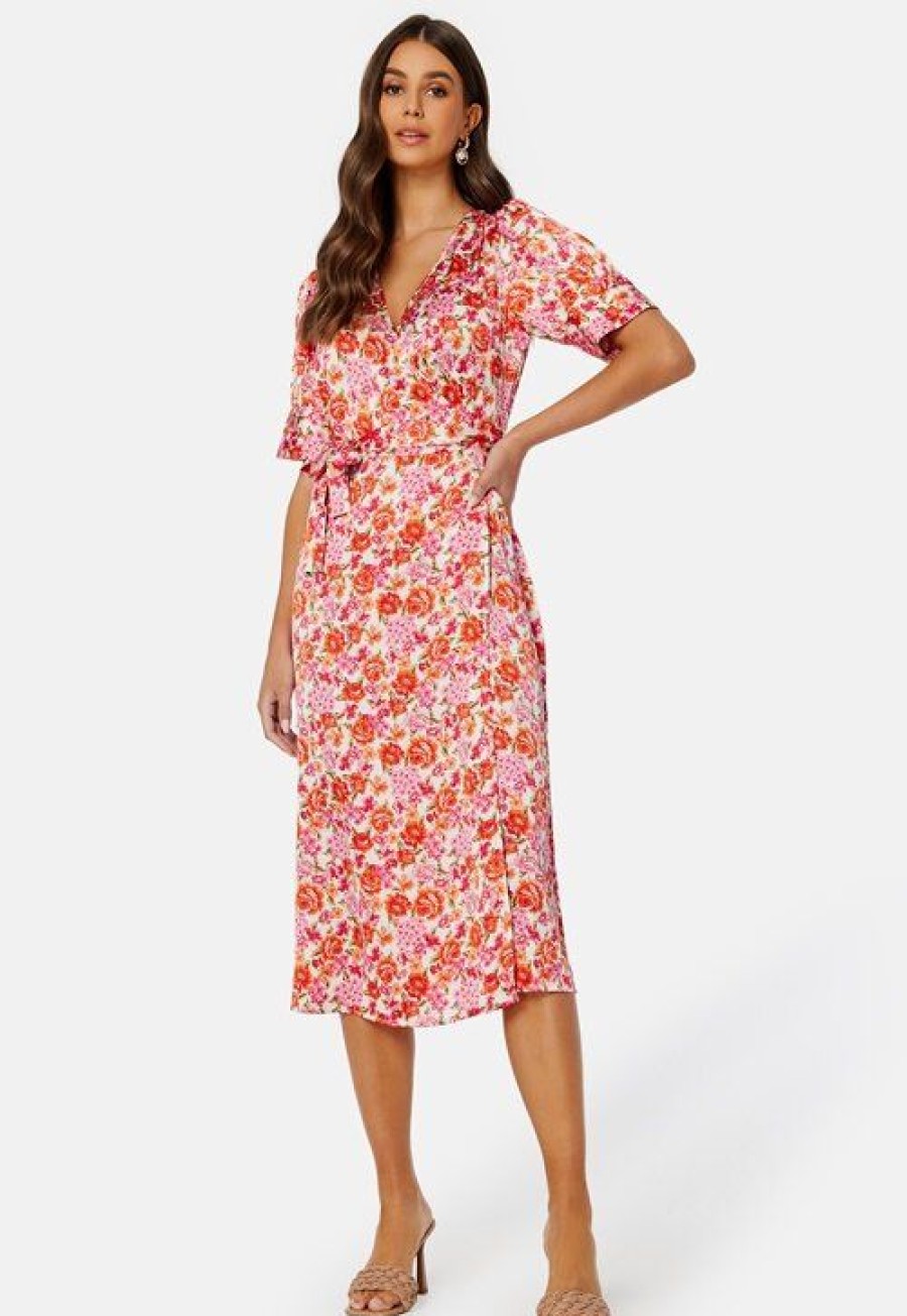 Mekot VILA | Naria S/S Wrap Midi Dress