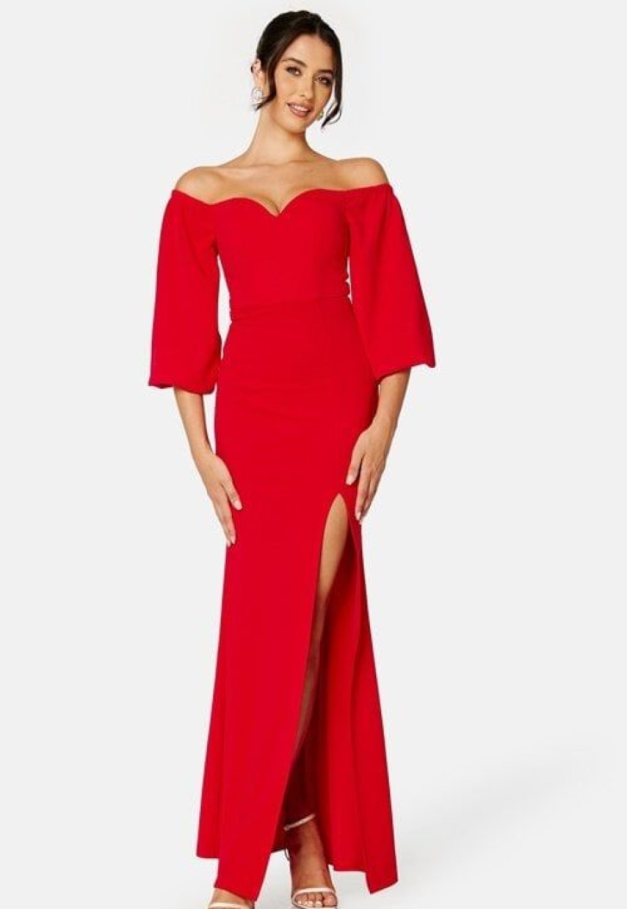 Joulu Bubbleroom Occasion Joulumekot | Oprah Off Shoulder Gown