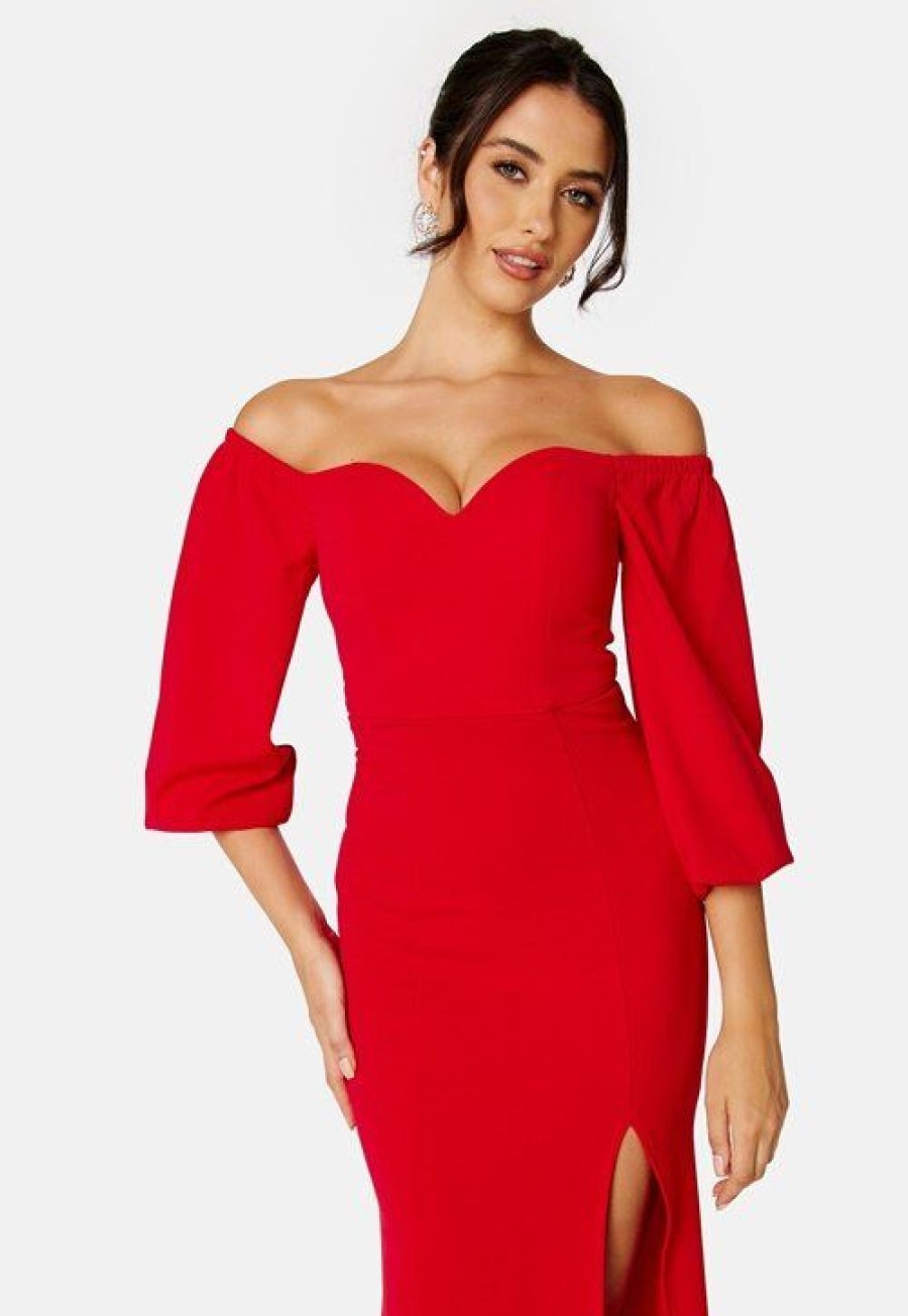 Joulu Bubbleroom Occasion Joulumekot | Oprah Off Shoulder Gown