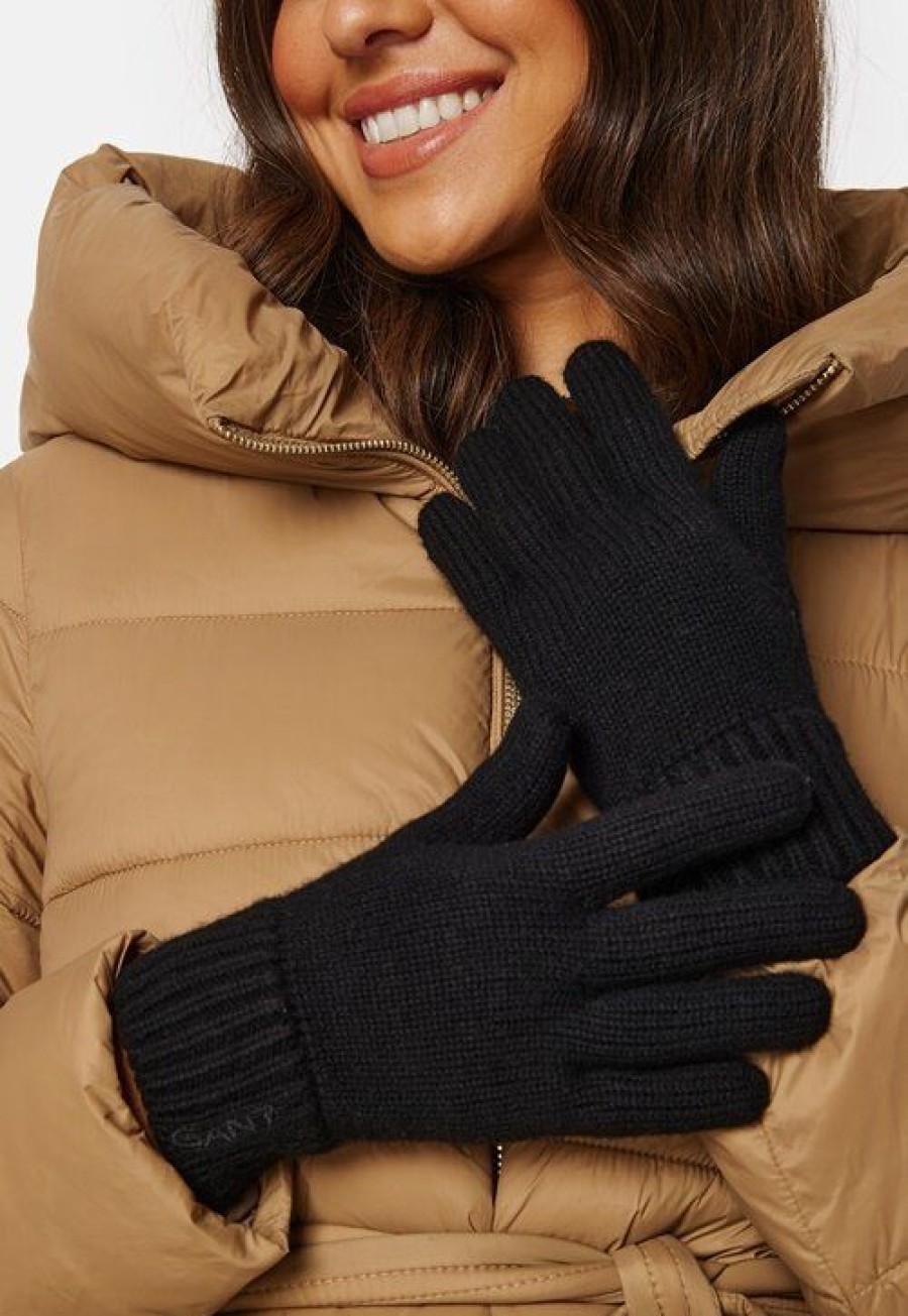 Asusteet GANT | Wool Knit Gloves